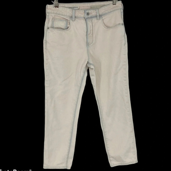 Anthropologie Pilcro and the Letterpress faint pink wash high rise slim 28 P - Picture 1 of 6